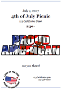 free printable USA certificate design