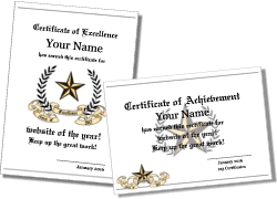 graduation certificate templates