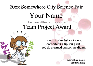 mad scientist award