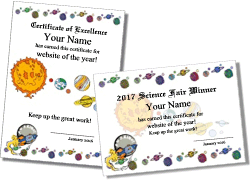 elementary school science award